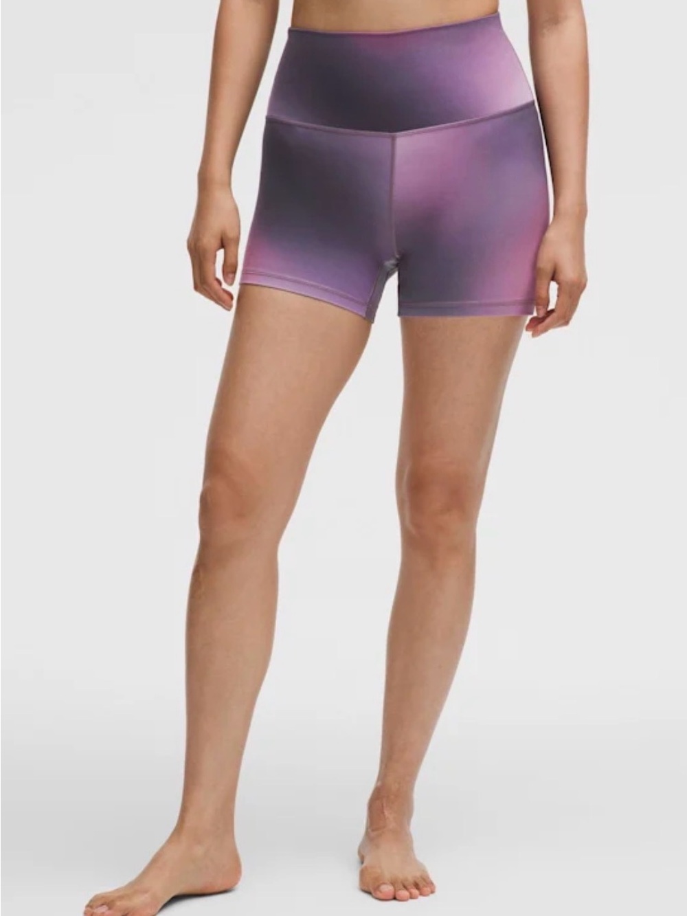 NWT lululemon Align™ High-Rise Short 4" Aurora Haze Purple Multi size 4